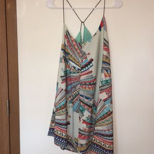 Geometric Crossed Dress